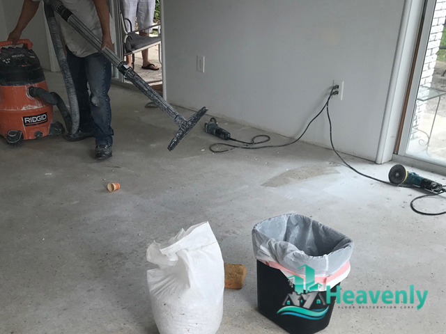 Terrazzo Floor Repair Process West Palm Beach