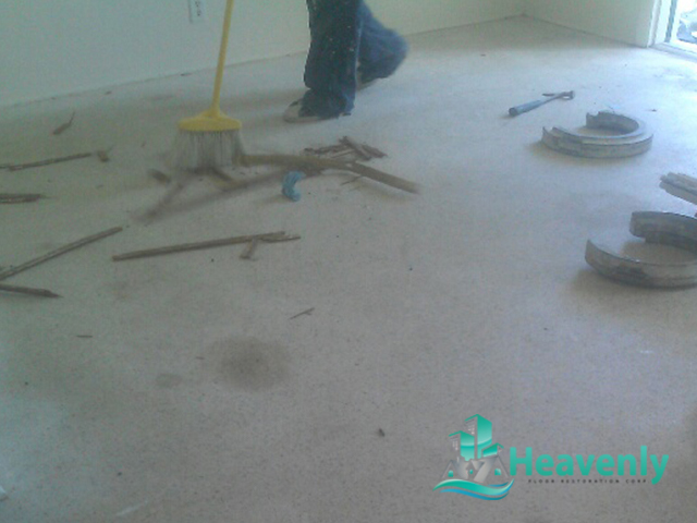 Terrazzo Care Removed Process Palm Beach