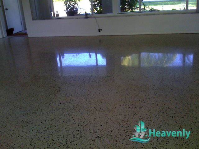 Terrazzo Clean Restore Process Palm Beach