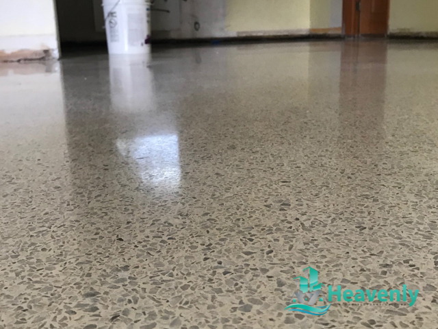 Terrazzo Tile Clean Polishing Miami