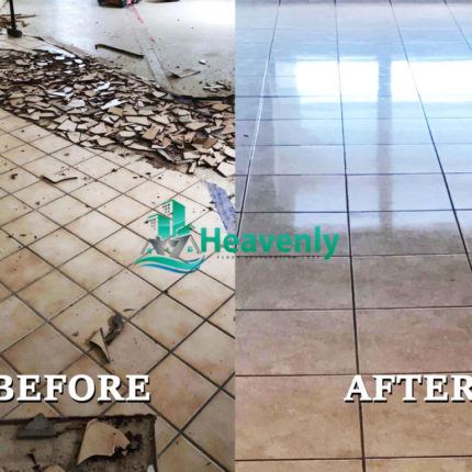 Terrazzo Floor Installation