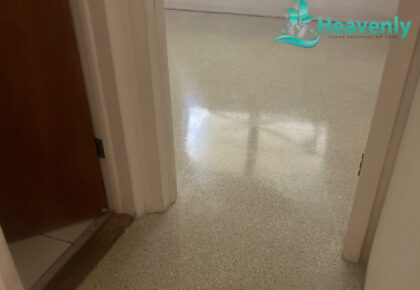 Wine Stain Removal from Terrazzo Floors in Palm Beach, Florida